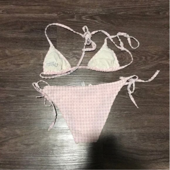 SOLID & STRIPED Charlotte Gingham Bikini - Picture 3 of 5